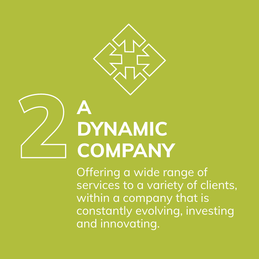 Reason 2 - A dynamic company
