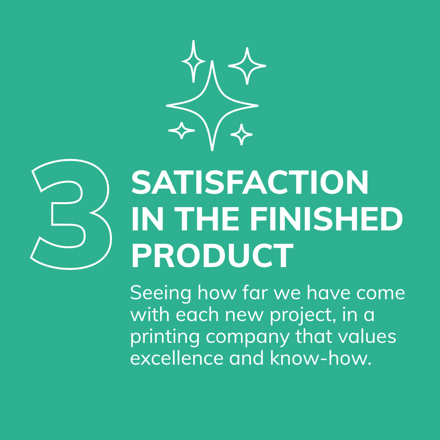 Reason 3 - Satisfaction in the finished product